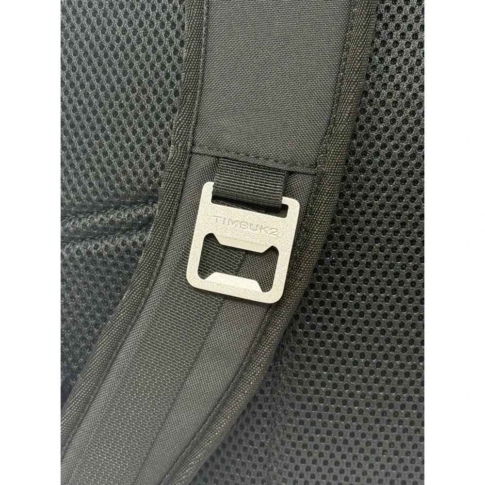 Timbuk2 Parkside Eco Black Backpack 3840-3 Company‎ Logo Bag